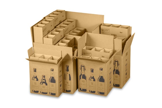 Versandkarton FÜR BIERFLASCHEN (510x353x288 mm)