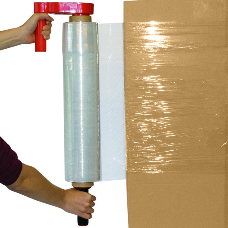 Handabroller für Stretchfolie (Abroller Kunststoff, 400 – 500 mm)