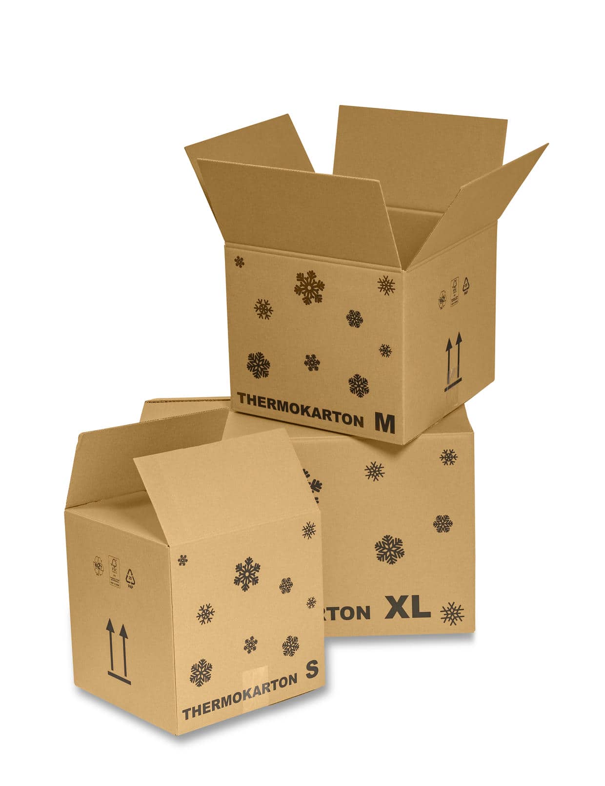 Thermokartons (290x290x290 mm)
