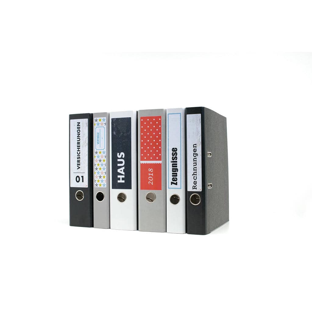 Ordner-Etiketten Inkjet